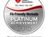 AHA Fit-friendly Platinum Award 2015